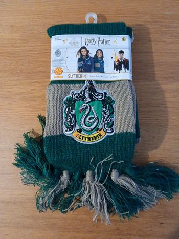 Écharpe harry potter serpentard