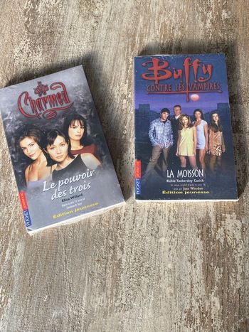 Lot livre ado fantastique charmed et Buffy contre les vampires