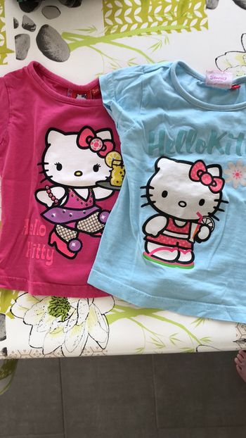 Lot tee shirts hello kitty