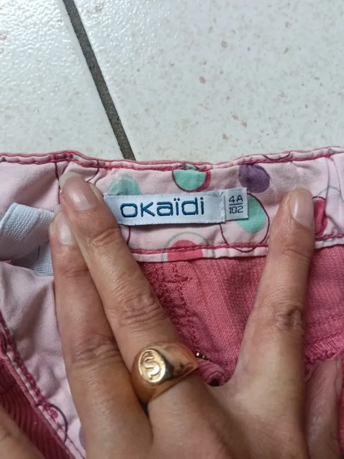Pantalon côtelé 4ans Okaïdi - photo numéro 9
