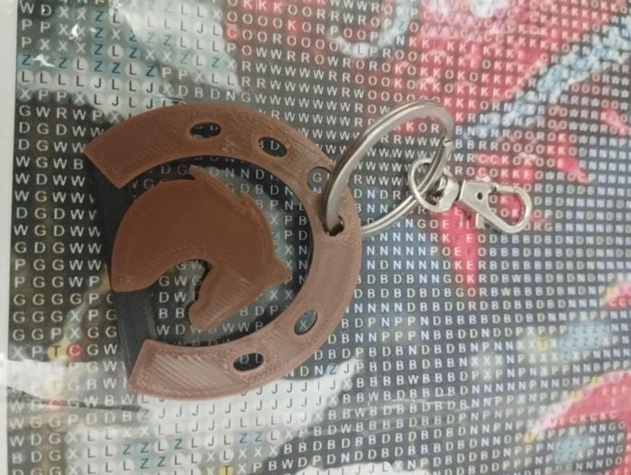 Porte clé cheval