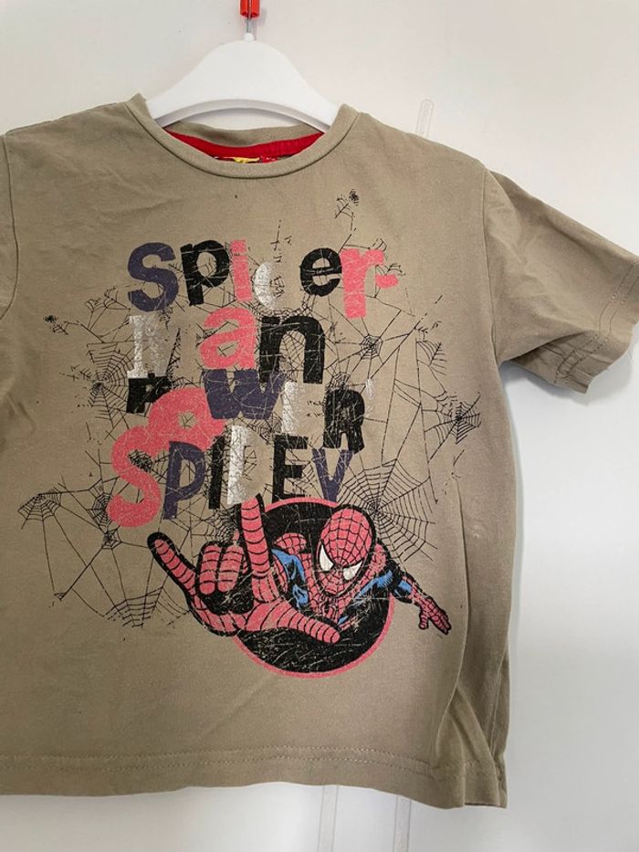 Tee-shirts Spiderman 2-3 ans - photo numéro 2