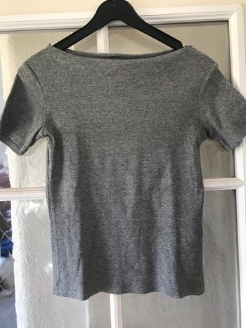 T-shirt gris Zara