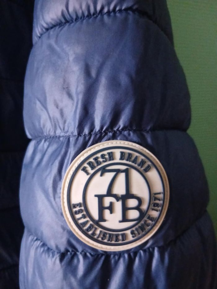 doudoune bleue - photo numéro 3