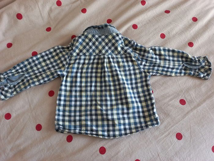 Chemise à carreaux 23 mois Obaibi - photo numéro 3