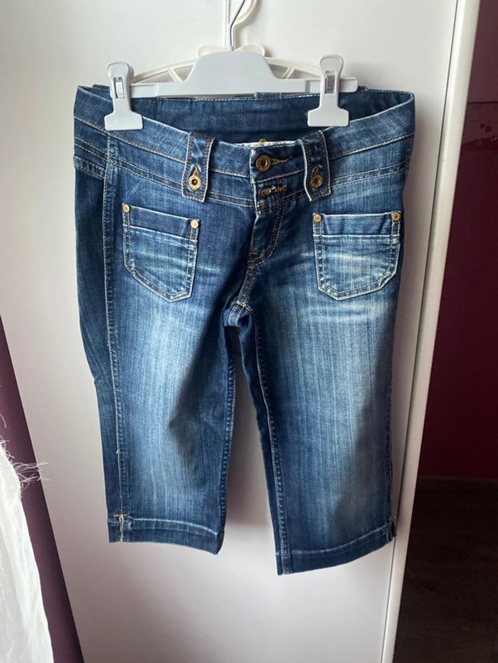 Pantacourt jeans Pepe jeans taille 36 ( w 26)