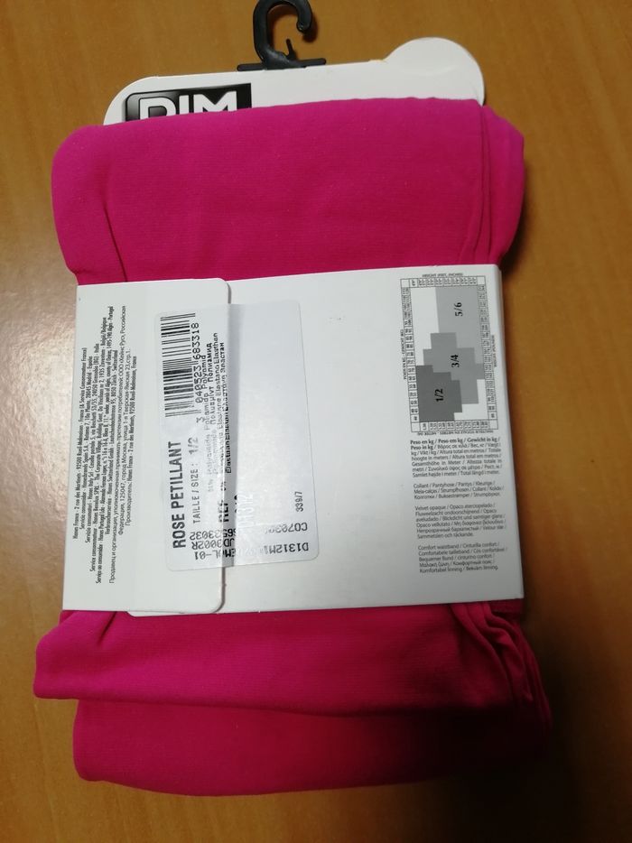 Collant opaque Dim rose - photo numéro 2