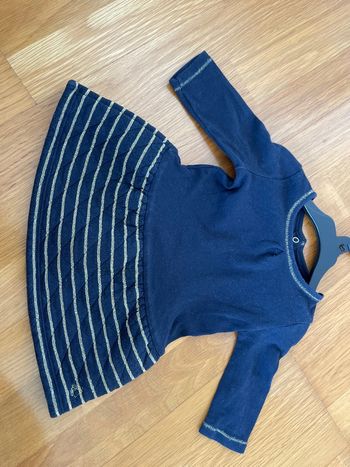 Robe Petit Bateau très bon état taille 3 mois