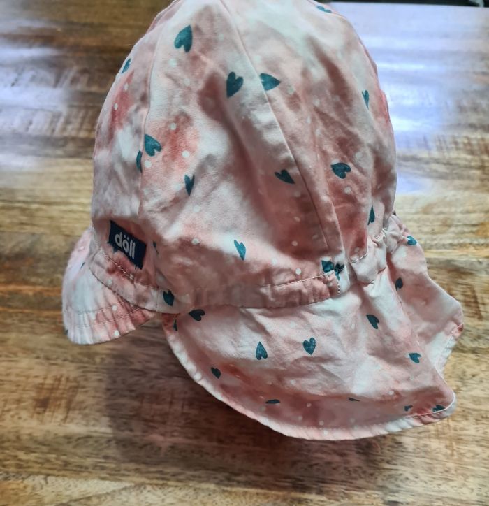 Casquette 47cm couvre nuque bébé - photo numéro 2
