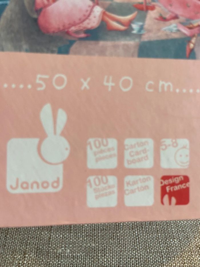 Puzzle 100 pièces Janod « secrets de princesse » 5/8 ans - photo numéro 8