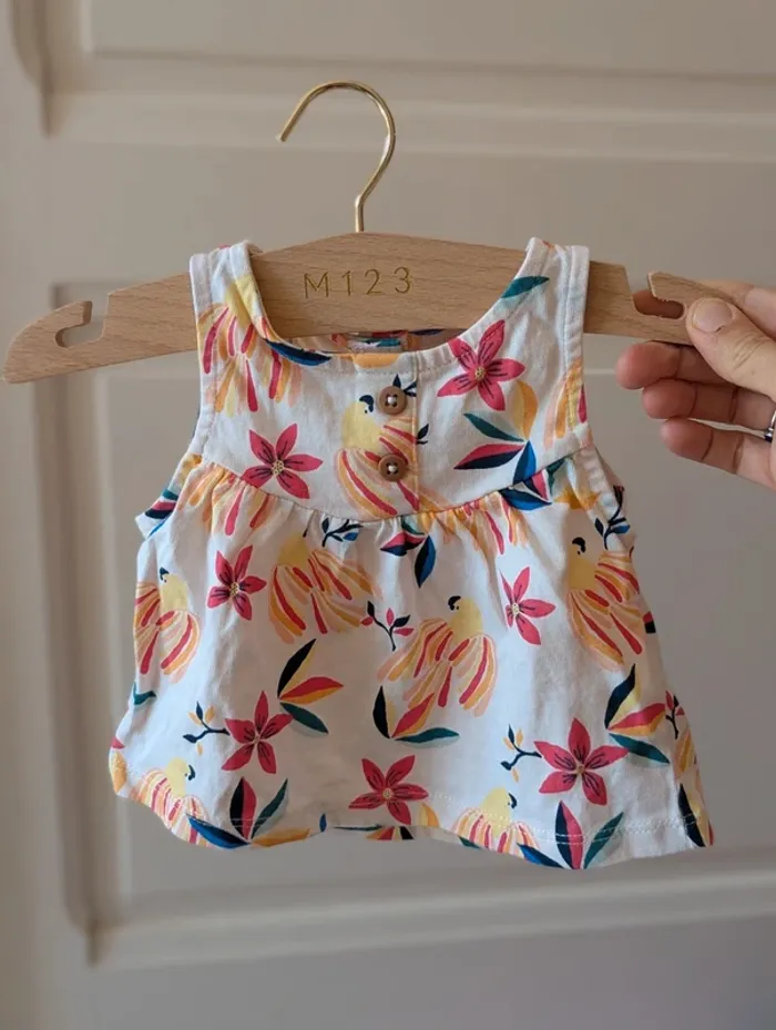 Ensemble bébé fille 3 mois – Tape à l’Œil – Neuf - photo numéro 9