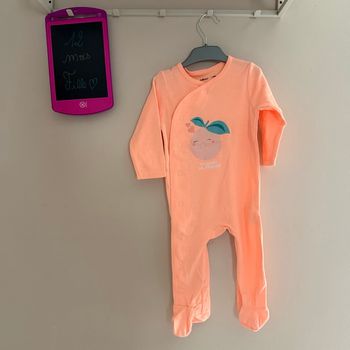 Pyjama fin, pêche, ouverture devant - T12mois - Gémo 