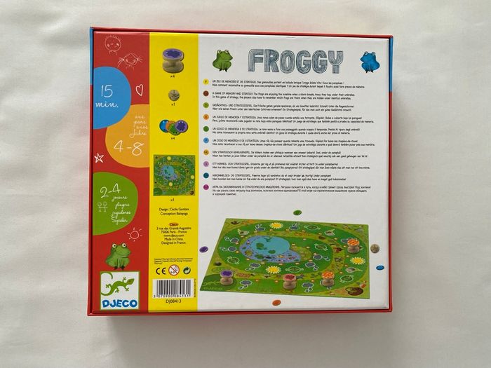 Jeu de société FROGGY Djeco - photo numéro 2