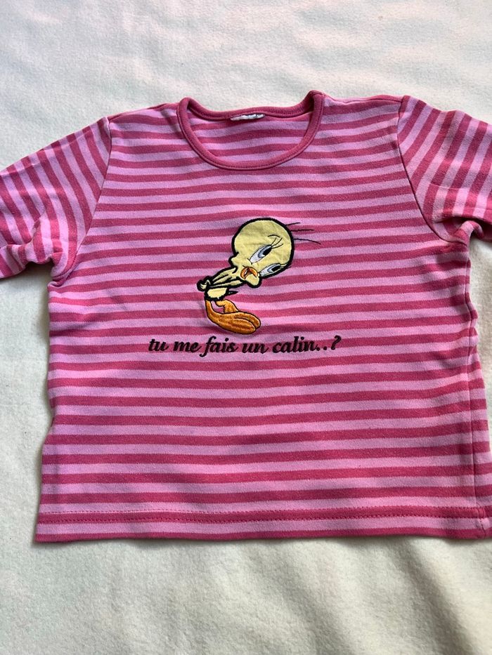 Haut de pyjama titi 6 ans - photo numéro 6