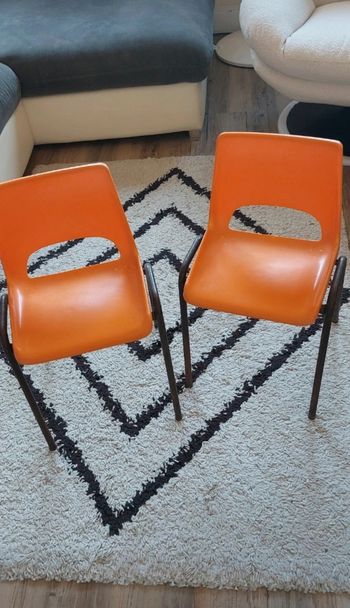 2 Chaises enfants vintage