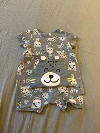 Combinaison short 6 mois