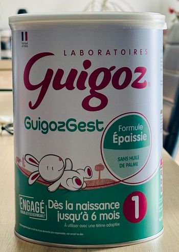 Lait GuigozGest 1 er âge
