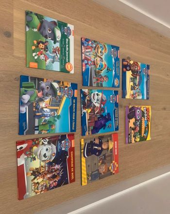 Lot 8 livre dont 6 pat patrouille