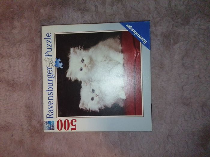 Puzzle chat 500 pièces