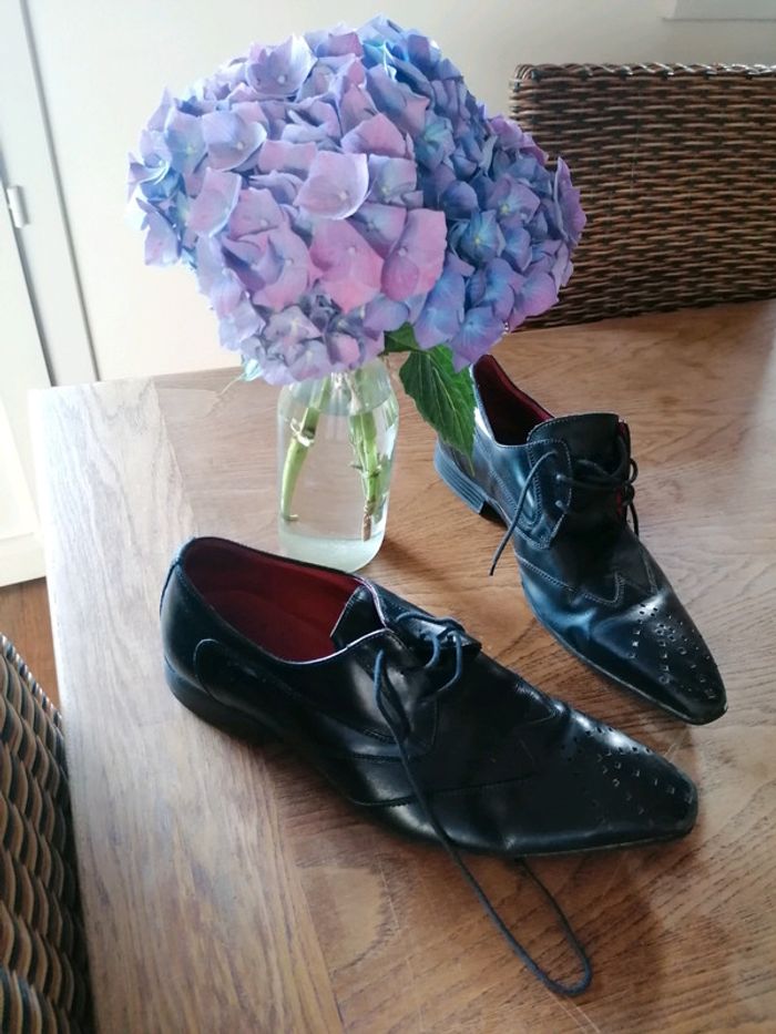 Mocassins noir brillant Taille 40 - photo numéro 2