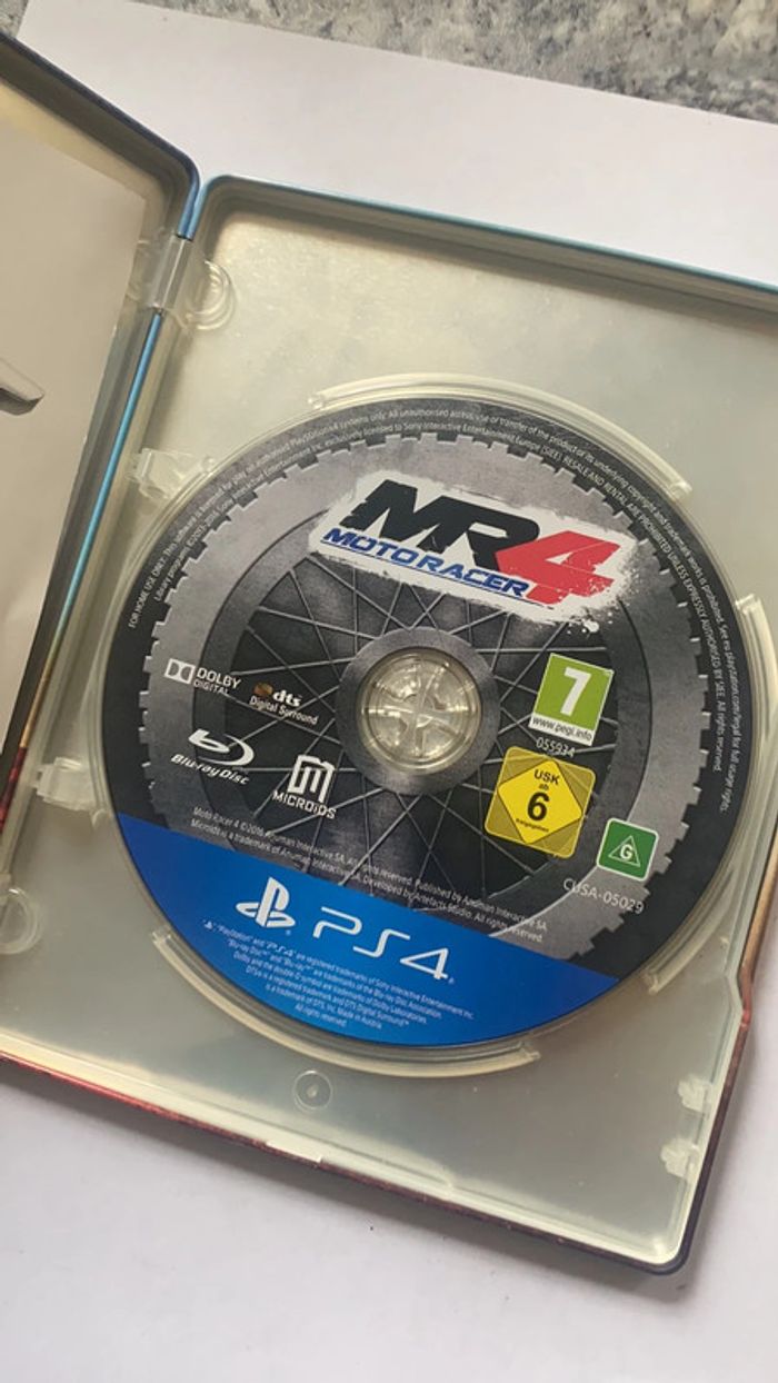 moto racer 4 ps4 steelbook - photo numéro 4