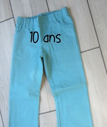 Pantalon fille 10 ans