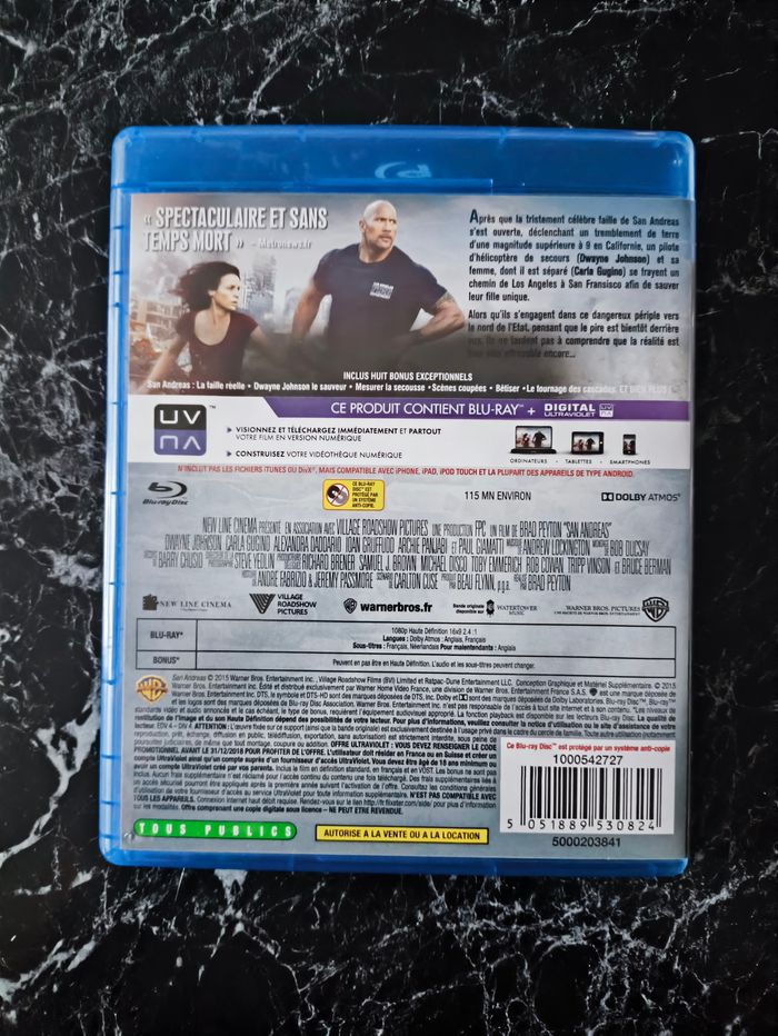 San Andreas en Blu-ray - photo numéro 2
