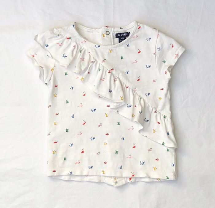 Ensemble t-shirt Kiabi + legging Gemo 6 mois - photo numéro 4
