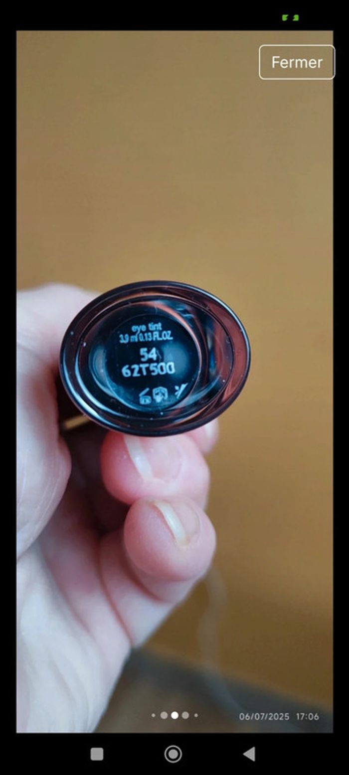 Giorgio Armani Eye Tint Chrome Fard à Paupières liquide Teinte 54 Sienna
Neuf Emballé - photo numéro 6