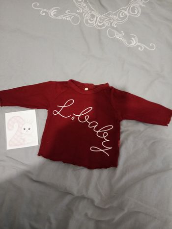 T-shirt ML 2/4 mois