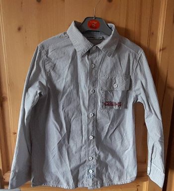Chemise rayée 10 ans