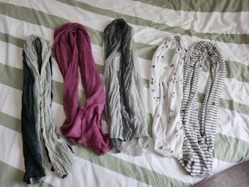 Lot de 5 foulards