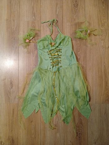 Robe vert clair déguisement t38