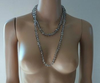 🩷 Collier perles à facettes  #emyfleury_bijoux