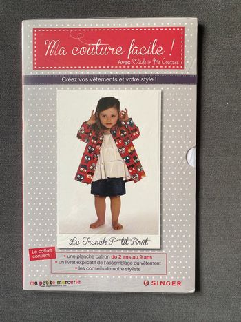Ma couture facile avec Made in me couture le trench p'tit bout