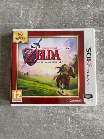 Jeu pour Nintendo 3DS The legend of Zelda ocarina of time 3D en français.