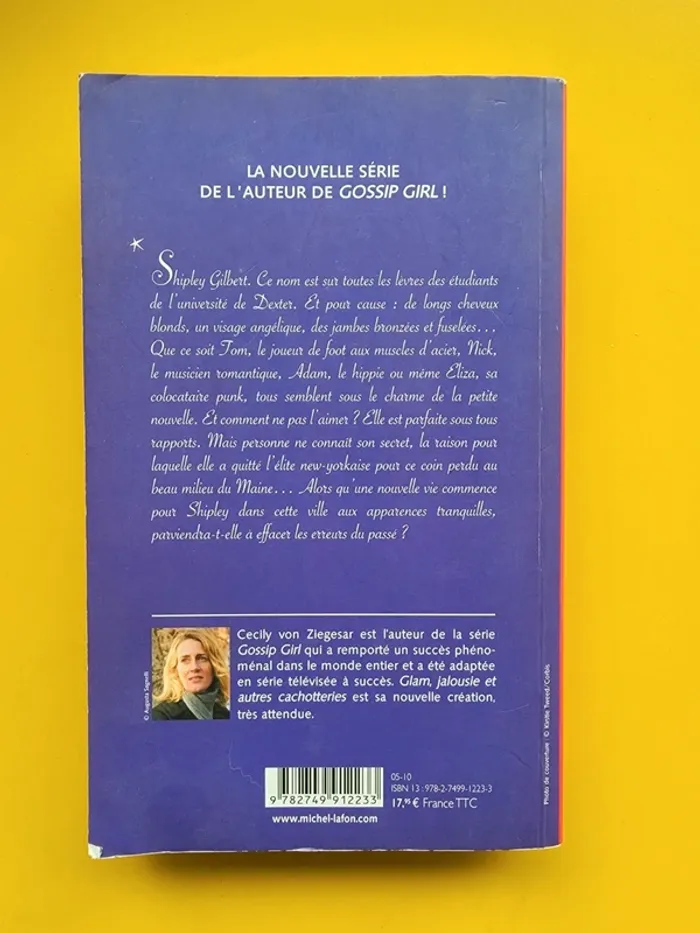 Livre broché "glam, jalousie et autres cachotteries" de Cecily Von Ziegesar - photo numéro 2