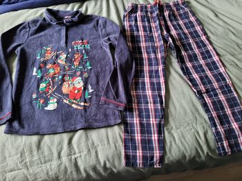 pyjama bi matière sergent major collection Noël 11ans  (15e)