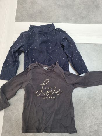 Tee-shirts manches longues 24 mois