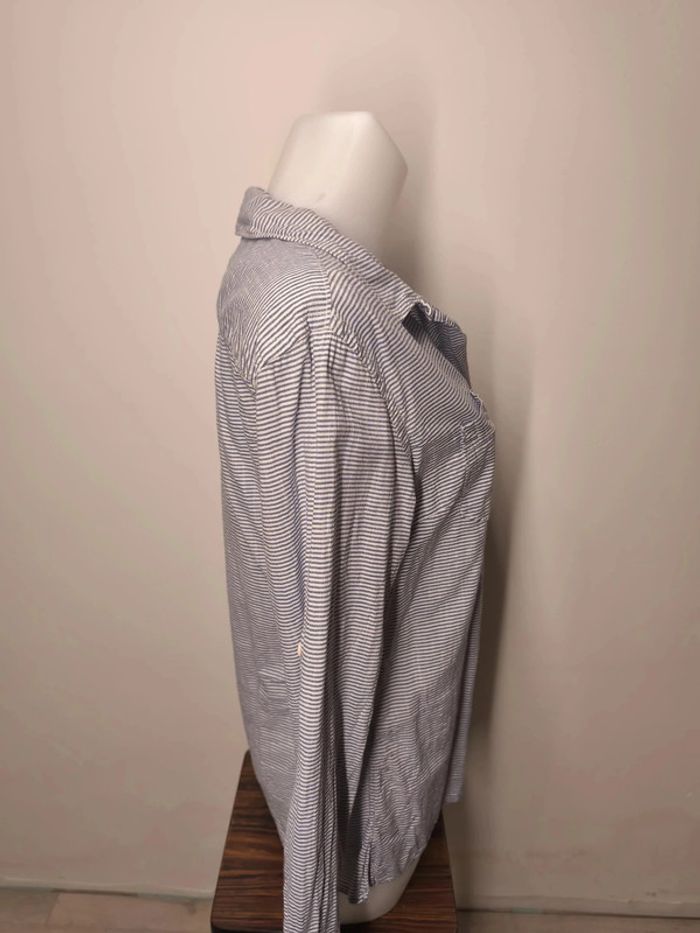 Haut Gap Femme Taille Large Rayure - photo numéro 4