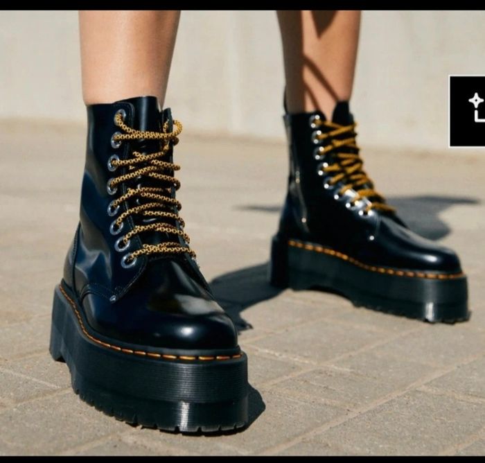 Boots De Martens Jadon Max Black Buttero