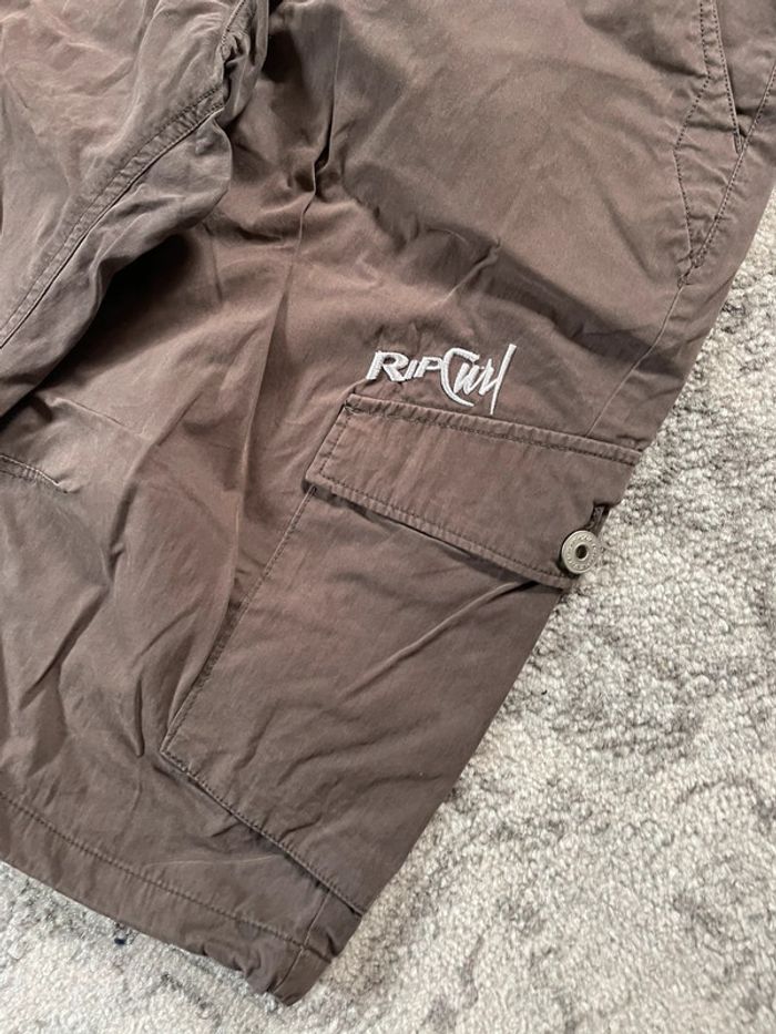 Jort baggy large Ripcurl taille 30US cargo hip-hop streetwear y2k skater brodé - photo numéro 4