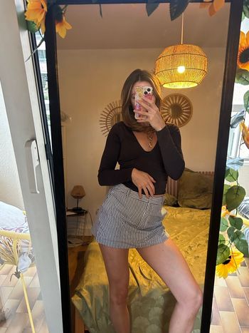 ✨ Jupe-short rayée – Taille S – Trop canon ✨