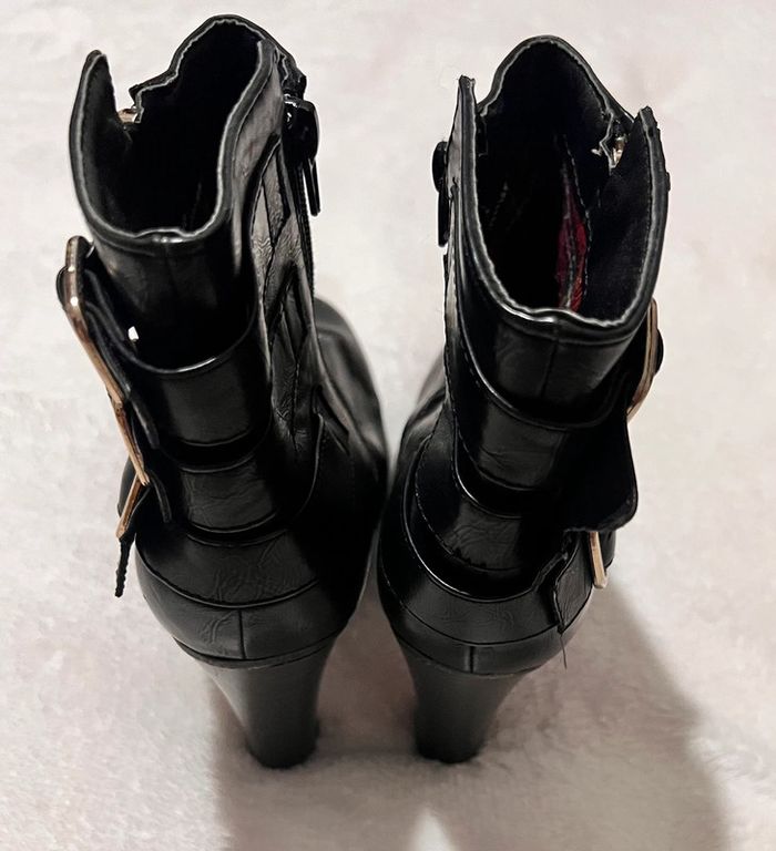 Bottines  A Talon Pointure 38 - photo numéro 3