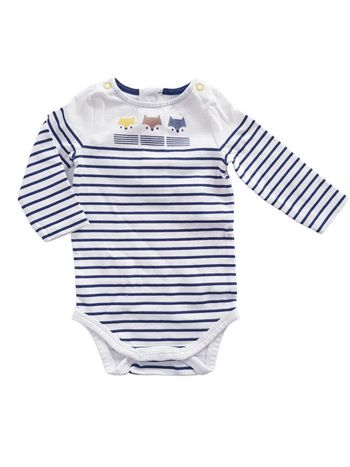 Obaïbi - Body à manches longues - Renard - Neuf ! (3 mois)