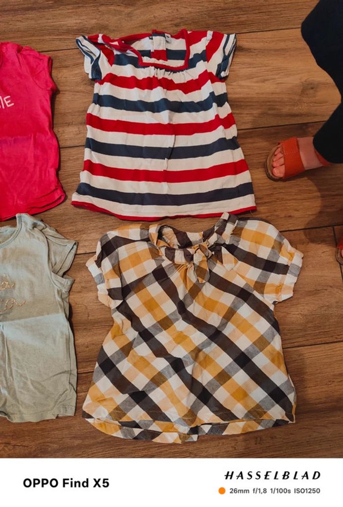 Lot de 6 tee-shirt à manches courtes - photo numéro 2