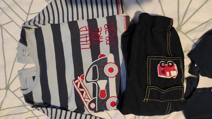 Lot 4 ensemble pantalon tee shirt manche longue - photo numéro 4