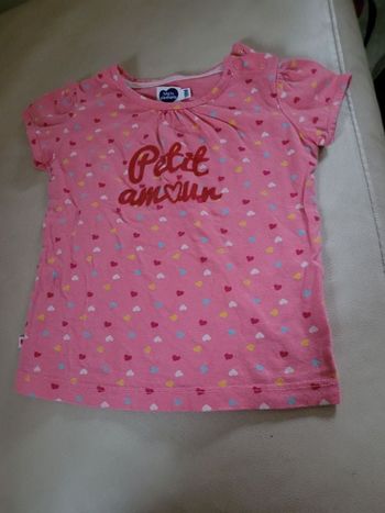 T-shirt 18 mois mots d enfants