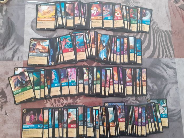 Lot 200 cartes Lorcana