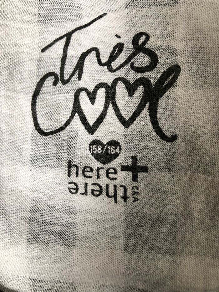 T-shirt débardeur Vichy 14 ans C&A - photo numéro 2